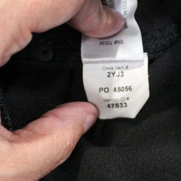 Orvis Mid-Rise Skinny Jeans Black Size 10 Denim Casual Pants - Picture 3 of 13